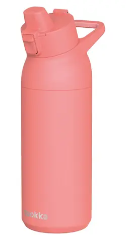 Quokka Tide broskvová / Sportovní láhev / Nerezová / 700 ml / S pítkem