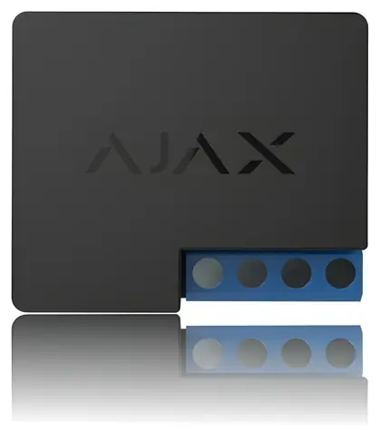 Ajax Relay / Bezdrátové relé / 868 MHz / 24 V DC / 5 A / dosah 1000 m