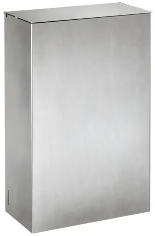 Rossignol Axos 51363 matná nerez / Nástěnný koš s víkem / 10 L