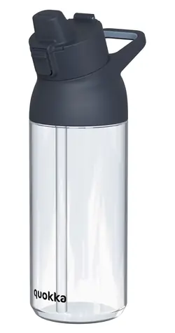 Quokka Swift 785 ml černá / Láhev na vodu / S pítkem / Ecozen / Uzamykatelné víčko