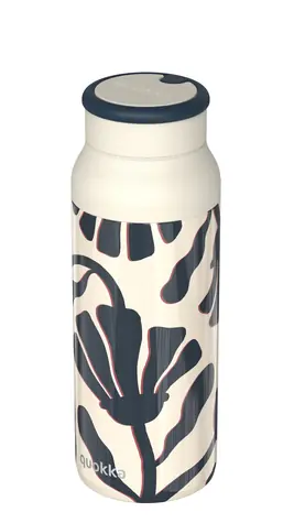Quokka Echo abstract / Nerezová termoláhev s poutkem / 690 ml