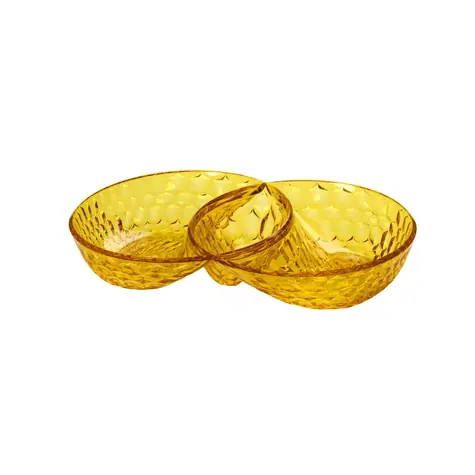 Guzzini VANITY HORS D'OEUVRES miska Saffron Yellow / Servírovací mísa