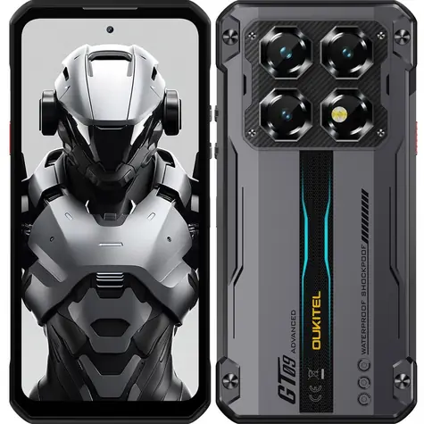 Oukitel WP60 5G černá / Odolný telefon / 5G / 12GB RAM / 512GB / IP69K