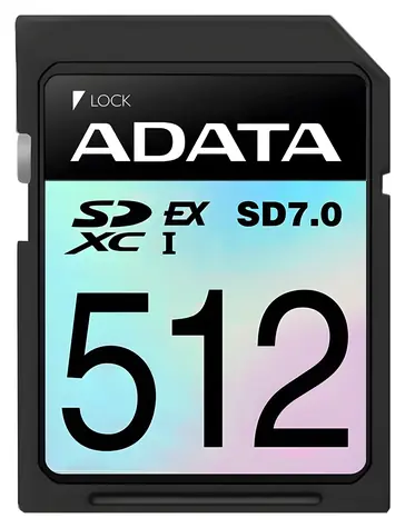 ADATA Premier Extreme SDXC 512 GB / Paměťová karta / SD Express PCIe Gen3 / R: 800 MB/s / W: 700 MB/s / V30 / U3