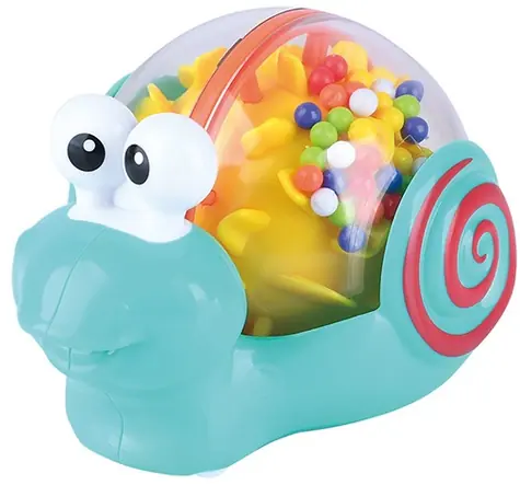 PLAYGO Chrastítko Šnek / Chrastítko / Plast / od 6 měsíců