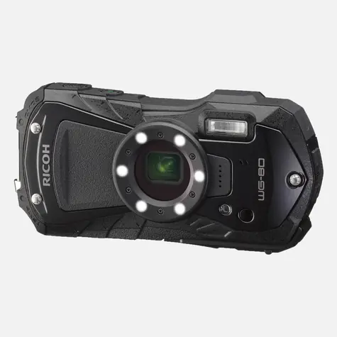 Ricoh WG-80 černá / Digitální kompakt / CMOS / 5x optický zoom / 2,7" LCD