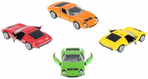 SPARKYS Kovový model Lamborghini Miura P400 SV 1971 / Kov / od 3 let