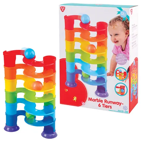 PLAYGO Kuličková dráha 6 pater / Plast / od 12 měsíců