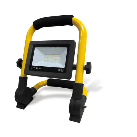 OKKO FLED-709P4 černo-žlutá / venkovní svítidlo / 20W / 1570lm / 6500K / hliník / IP65
