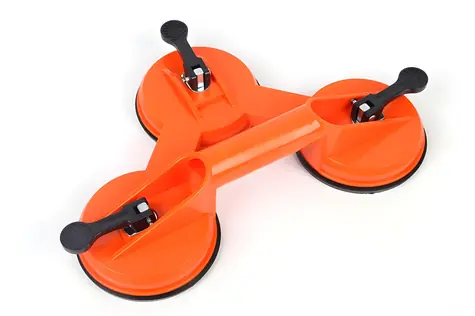 OKKO Přísavka s trojitou hlavou / Přísavkový zdvihák / Plast / 23 cm