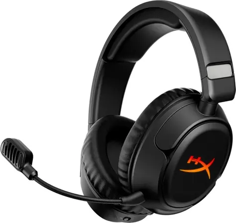 HyperX Cloud Flight 2 černá / Herní sluchátka / bezdrátová / mikrofon / Bluetooth / USB-C / RGB