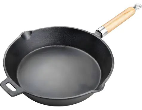 Lamart LT1070 Iron černá / Pánev / litina / 25,2 cm / do 280 °C