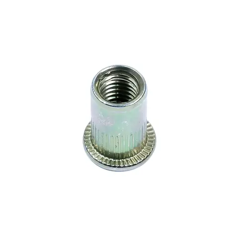Haushalt Nýtovací matice s plochou hlavou M10 / Spojovací materiál / délka 19,7 mm / 20 ks