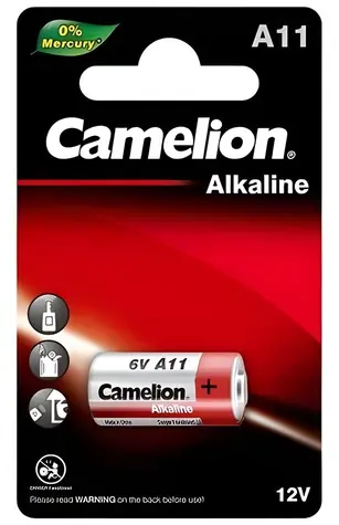 Camelion LR11A alkalická baterie 6V / Baterie / A11 / 38 mAh / 1 ks