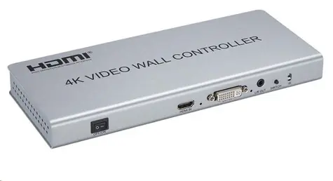 PremiumCord HDMI Video Wall Controller / Rozbočovač HDMI / 1x vstup / 4x výstup / Full HD 1080p