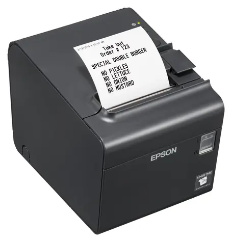 Epson TM-L90LF (682) černá / Tiskárna účtenek / Termo / 203dpi / 90 mm/s / USB / řezačka