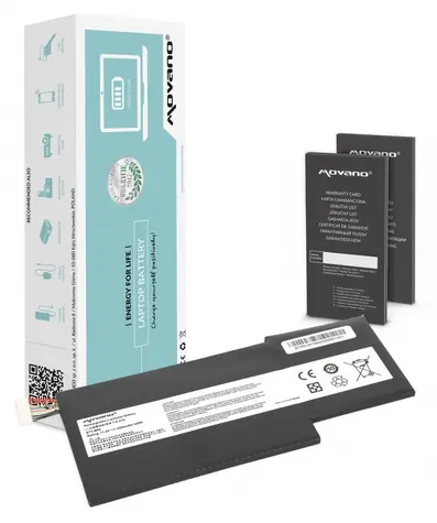 Baterie BTY-M6K MS-17B4 pro MSI GS63VR, GS73, GF75 / Baterie pro notebook / 4300 mAh / 49 Wh