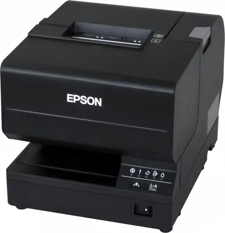 Epson TM-J7200 černá / Pokladní tiskárna / Inkoust / USB + LAN / řezačka