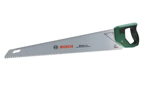 Bosch Ruční pila 7 TPI 550 mm / Pila / ocel SK5 / kalené zuby 3 PT / stupnice 45 cm / ochranný kryt čepele