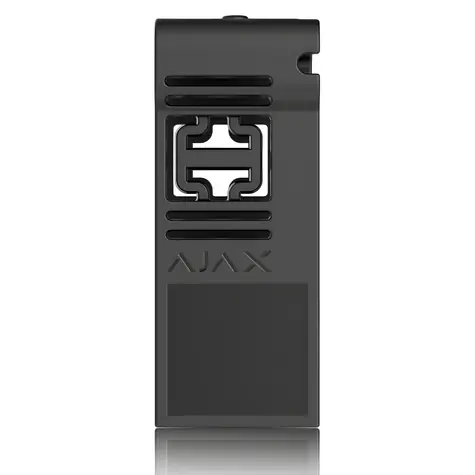 Ajax DIN Holder černá / Držák / 35 mm DIN lišta / polykarbonát / 52×41×18 mm