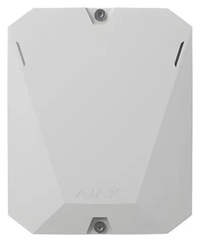 Ajax Hub BP Jeweller bílá / Bezdrátový centrální ovládací panel / baterie / Ethernet / Jeweller 868 MHz