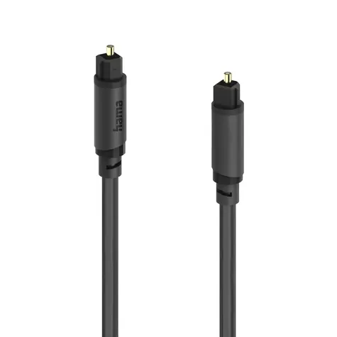 Hama Optický audio kabel ODT Toslink / Audio kabel / 5 m / Toslink-Toslink / černá
