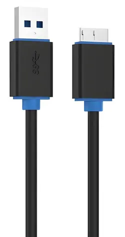 Prolink USB-A - Micro-USB B kabel černý / Kabel / USB 3.0 / 1,5 m