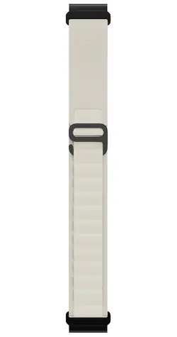 X-Site Řemínek pro Garmin QuickFit Style 22mm bílý / Řemínek / Textilní / 22 mm
