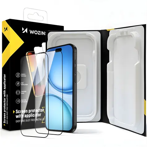 Wozinsky EasyFit Clear Glass / Ochranné sklo / Apple iPhone 17/16 Pro / 2 ks