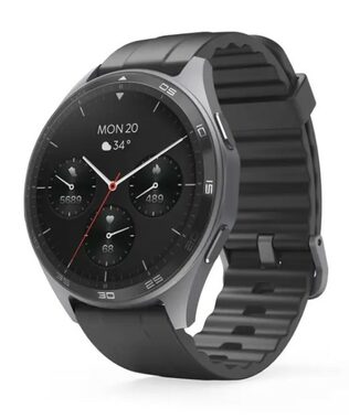 Hama Smartwatch 7010 antracit / chytré hodinky / 1.43" AMOLED / GPS / voděodolné / IP68 / BT 5.3