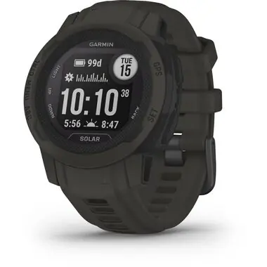 Rozbaleno - Garmin Instinct 2S Solar Graphite / chytré hodinky / GPS / BT / měření denní aktivity / solární dobíjení / rozbaleno