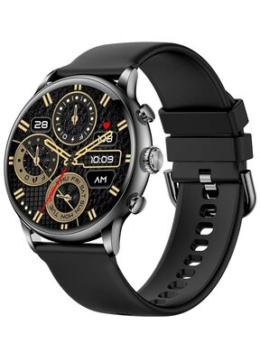 myPhone Watch Elegant 2 černá / chytré hodinky / 1.43" AMOLED / 466x466x / Bluetooth 5.2 / IP67
