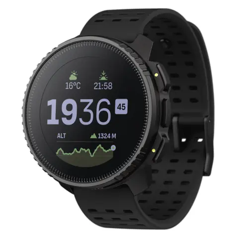 Suunto Vertical černá / Chytré hodinky / 1.4" LED / 280 x 280 / Bluetooth / voděodolné 