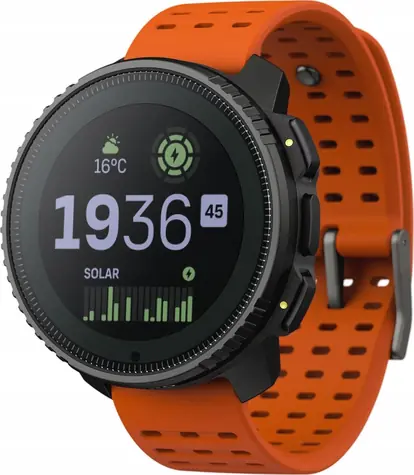 Suunto Vertical Solar oranžová / Chytré hodinky / 1.4" LED / 280 x 280 / Bluetooth / voděodolné