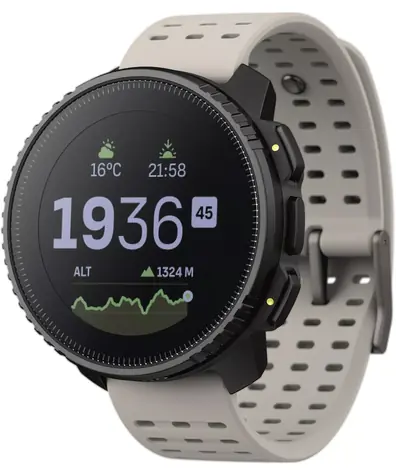 Suunto Vertical béžová / Chytré hodinky / 1.4" LED / 280 x 280 / Bluetooth / voděodolné 