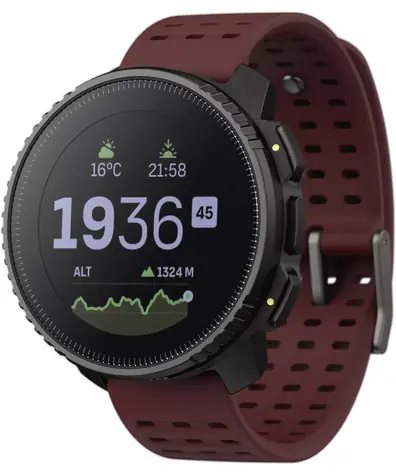 Suunto Vertical rubýnová / Chytré hodinky / 1.4" LED / 280 x 280 / Bluetooth / voděodolné 