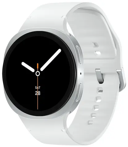 SAMSUNG Galaxy Watch 8 (44 mm) BT stříbrná / Chytré hodinky / AMOLED / Wi-Fi / Bluetooth / GPS / Wear OS