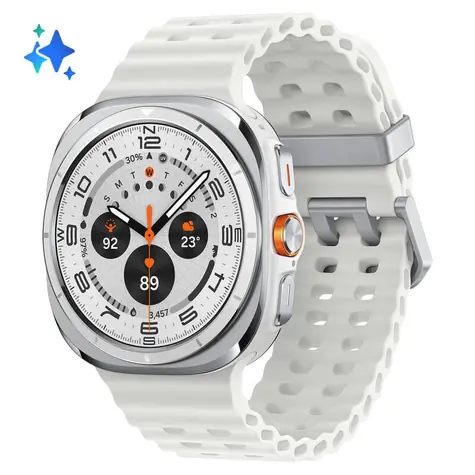 SAMSUNG Galaxy Watch Ultra (2025) 47mm bílá / Chytré hodinky / AMOLED / Wi-Fi + LTE / BT / GPS / Wear OS