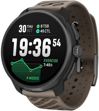 Suunto Race 2 Titanium hnědá / chytré hodinky / 1.5" / 466 x 466 / Bluetooth / voděodolné