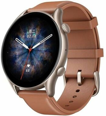 Bazar - Amazfit GTR 3 Pro Brown / 1.45" AMOLED / BT / 5 ATM / Android 7+ & iOS 12+ / bazar