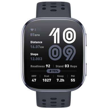 Amazfit Bip 6 černá / chytré hodinky / 1.97" AMOLED / 5 ATM / BT 5.2 / GPS