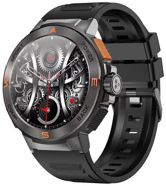 BlitzWolf BW-AT5 černá / Chytré hodinky / 1.43" / BT 5.3 / IP67 / Android & iOS