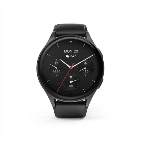 Hama 8900 černá / smart hodinky / Amoled displey 1,43" / voděodolné / GPS / Bluetooth  / IP68