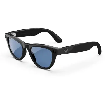 Meta Ray-Ban Gen1 Skyler Shiny Black Transitions Cerulean Blue