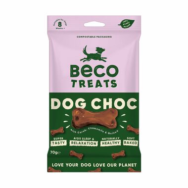 BeCoThings Beco Treats Odměna pro psy Dog Choc 70g
