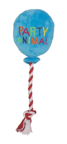 Beeztees Party Animal Hračka pro psy s lanem 39x13x7.5cm