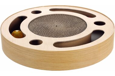 Flamingo Crabi Hračka se škrabadlem pro kočky kruh 33x5.5x33cm