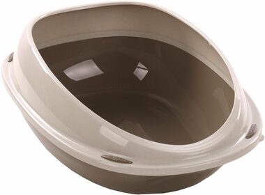 Flamingo JOTA Taupe L / Toaleta pro kočky 