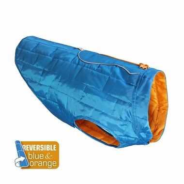 Kurgo Loft Nepromokavá bunda pro psy Blue/Orange velikost - XS 