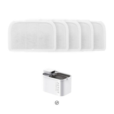 PetKit Náhradní filtr pro fontány Eversweet Max / 5ks / pro Eversweet Max